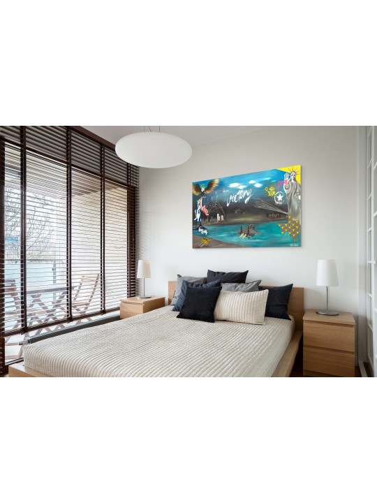 ניצחון ואחדות צבעוניים: ישראל וארה"ב Paintin, תקציר יהודי א